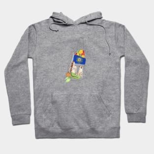 New Hampshire Mermaid Hoodie